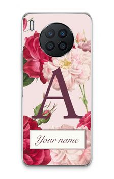 Lentebloemen roze rozen