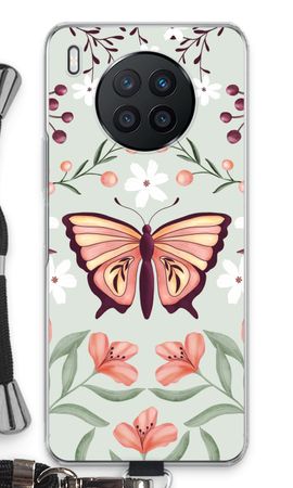 Butterfly in a floral world