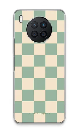 Checkered Mint, Miękkie etui Huawei Nova 8i