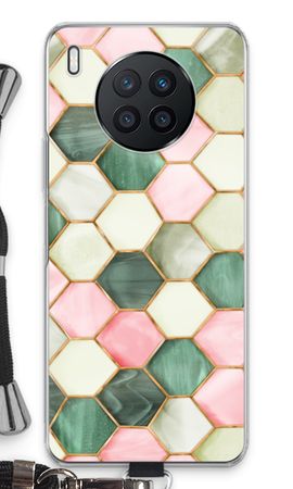 Hexagons in stained glass