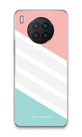 Pastellfarbene Streifen