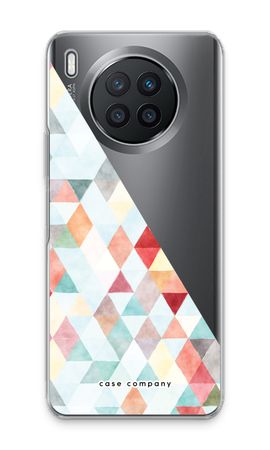 Pastellfarbene Dreiecke