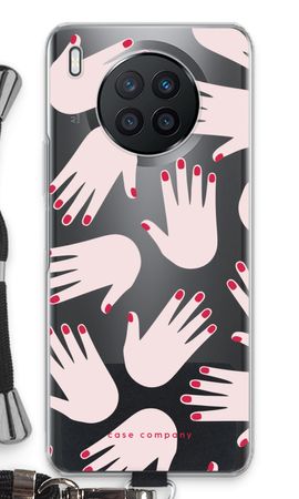 Hands pink