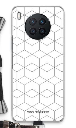 Cubes black and white