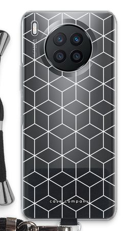 Cubes black and white