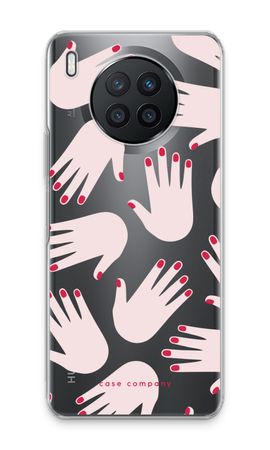 Hands pink