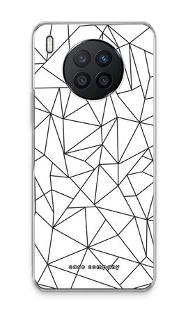 Schwarze geometrische Linien