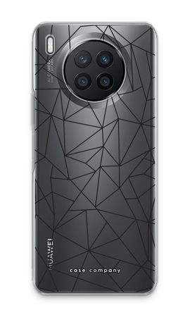 Schwarze geometrische Linien