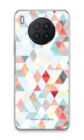 Pastellfarbene Dreiecke