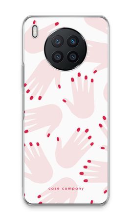 Hands pink