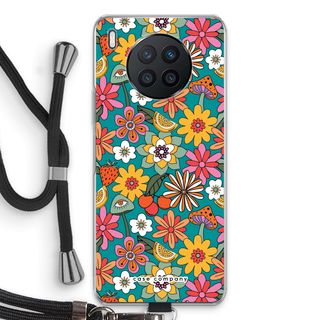 Retro Blumen N°2 - Blau