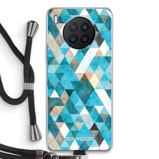 Coloured triangles blue