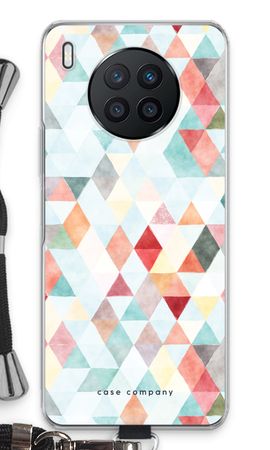 Coloured triangles pastel