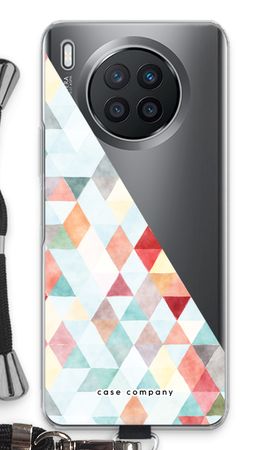 Coloured triangles pastel