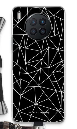 Geometric lines white