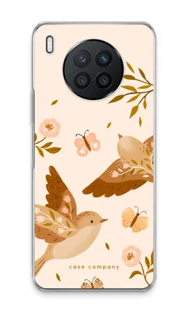 Fluttering Pair, Huawei Nova 8i soft hoesje