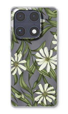 White flower pattern