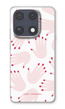 Hands pink