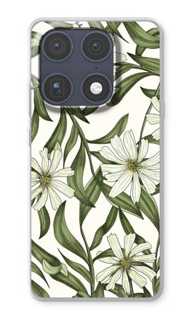 White flower pattern