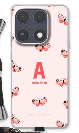Rosy Butterflies Monogram