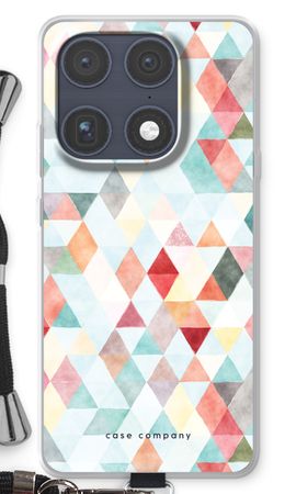 Coloured triangles pastel