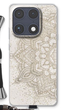 Boho golden mandala