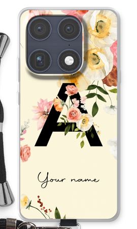 Flirty Flowers Monogram