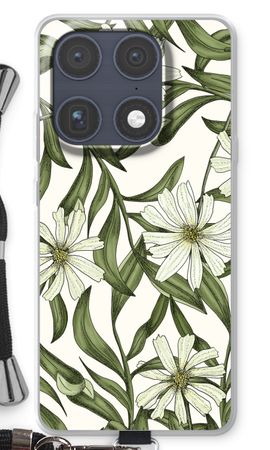 White flower pattern