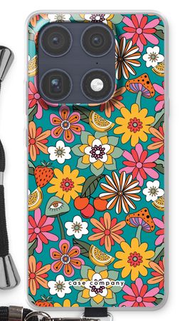 Retro Blumen N°2 - Blau