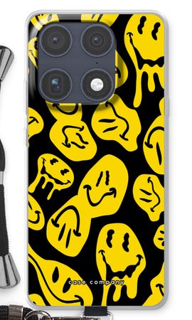 Melting smiley - Yellow
