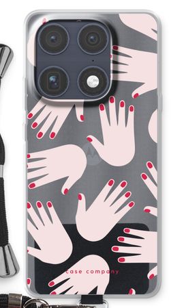 Hands pink