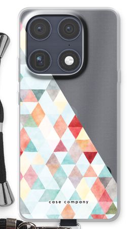 Coloured triangles pastel