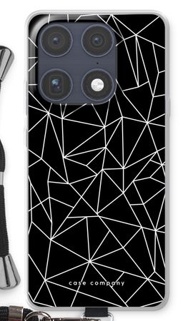 Geometric lines white
