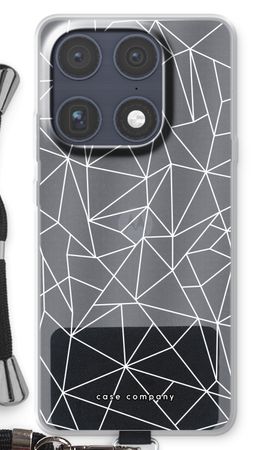 Geometric lines white