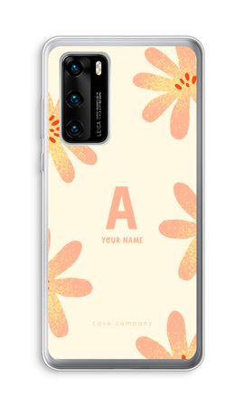 Peach Blossom Monogram