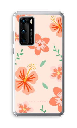 Tropical Pink Flowers