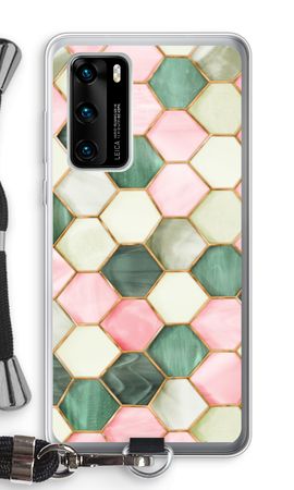 Hexagons in stained glass