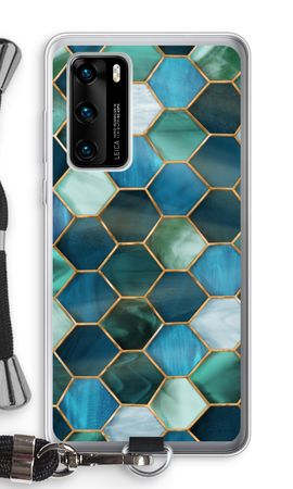 Hexagons in stained glass