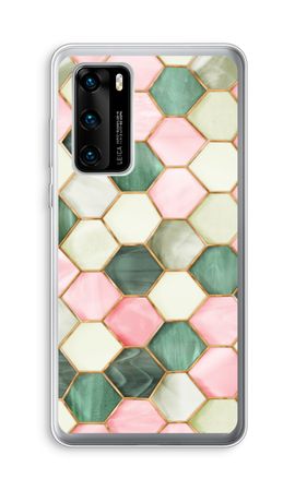 Hexagons in stained glass