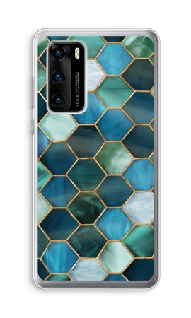 Hexagons in stained glass