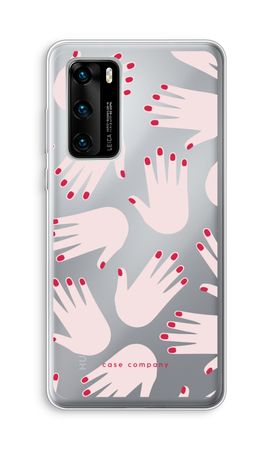Hands pink