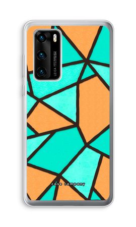 Stained glass - Orange