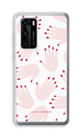 Hands pink