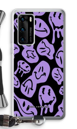 Melting Smiley - Purple