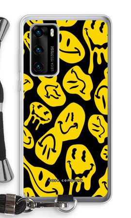 Melting smiley - Yellow