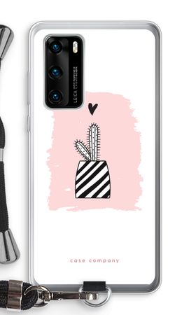 Black and white cactus