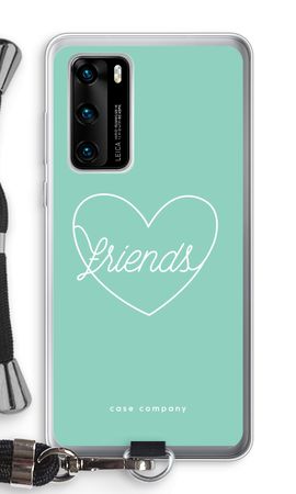 Friends pastellfarbenes Herz