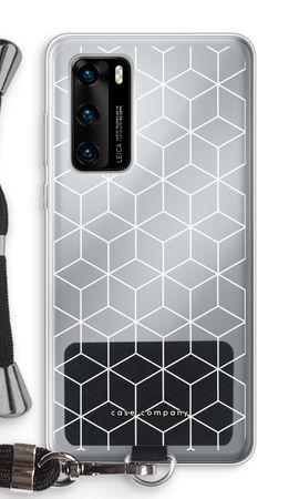 Cubes black and white