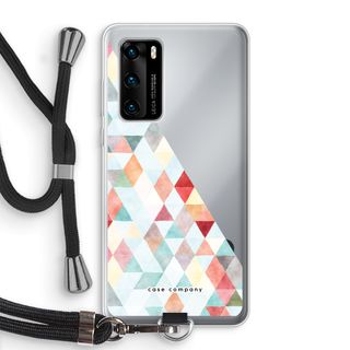 Coloured triangles pastel