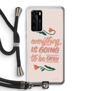 Optimistic flower girl